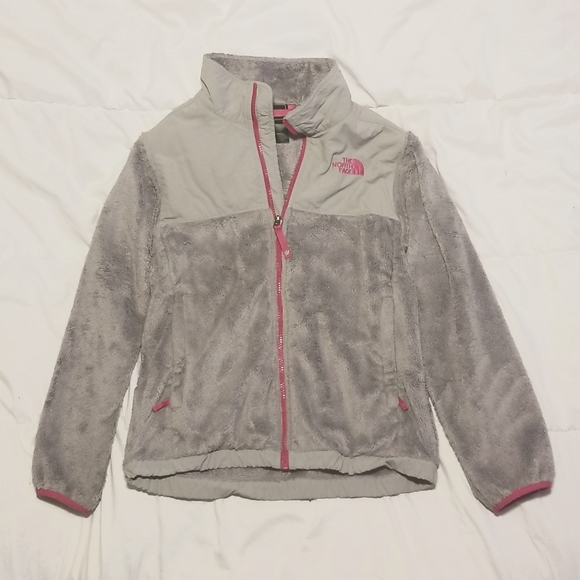 The Noth Face jacket, gray and pink, size small - Picture 1 of 2
